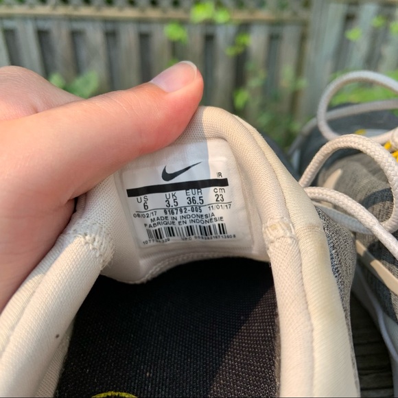 Nike CR Racer pull-on sneakers - light bone size 6 - Picture 4 of 9